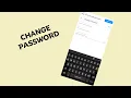 How to change your kik password