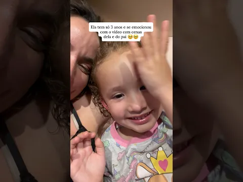 Que alegria saber que ela sabe reconhecer o que é tão lindo e valioso e faz o coração transbordar