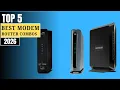 Top 5 Best Modem Router Combos in 2026