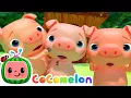 Download Lagu Three Little Pigs Song | CoComelon | Sing Along | Nursery Rhymes and Songs for Kids
