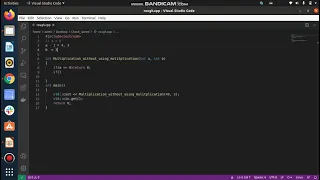 multiply values with recursion without using multiplication