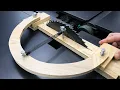 Lagu A Leaked Idea from a NASA Professor| I Applied It to Make a Wood Bending Jig on a Combination Planer