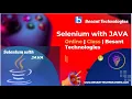 Selenium with Java - Data Types Explained Besant Technologies