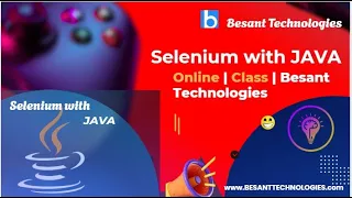 Selenium with Java - Data Types Explained Besant Technologies