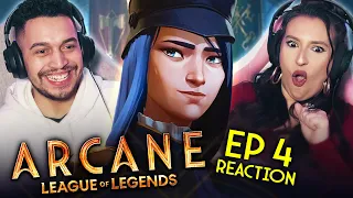 arcane episode 4 reaction happy progress day first time watching league of legends show 1x4