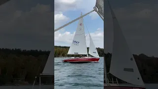 Pearson Ensign Sailing