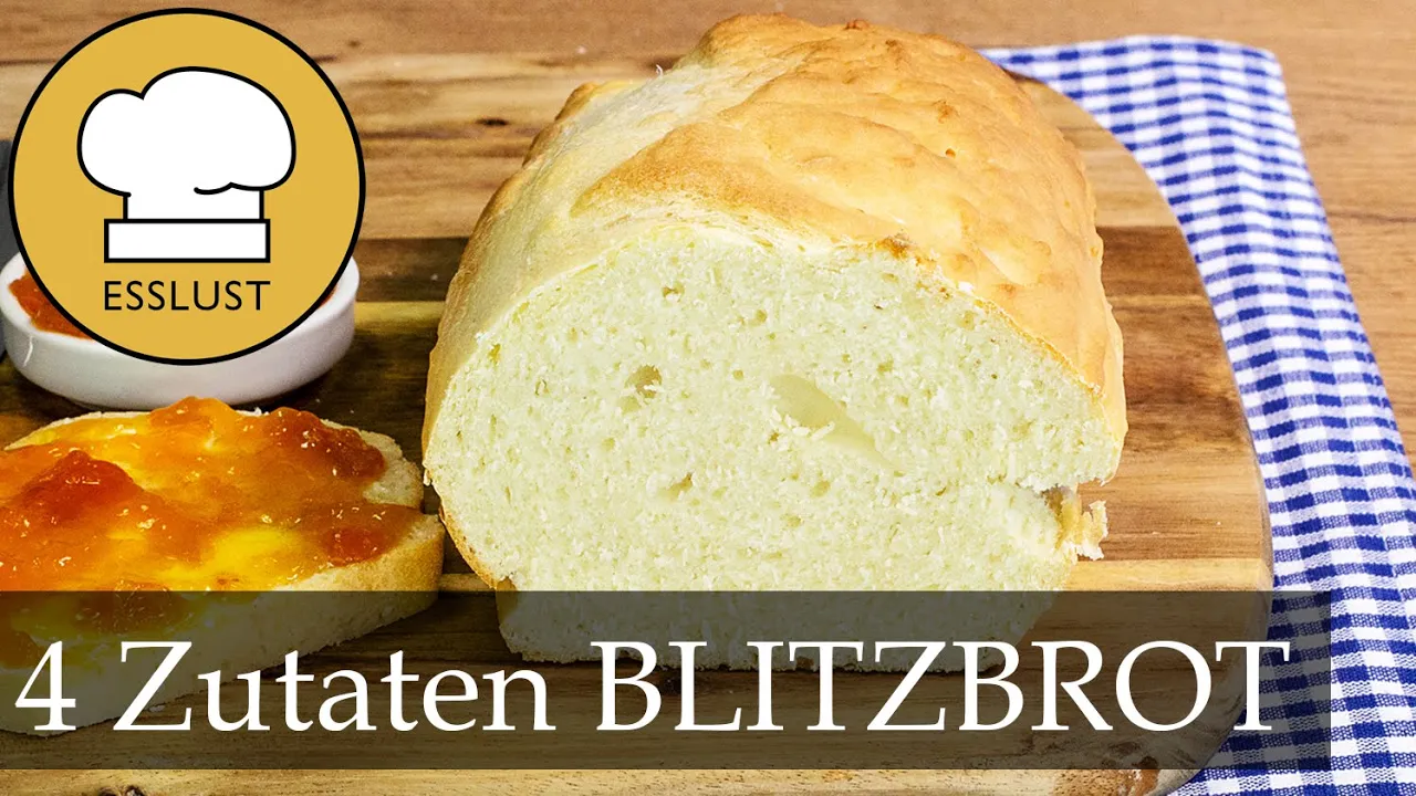 
          
          
          
            
            BLITZBROT mit nur 4 Zutaten | Ruck Zuck Brot
          
        . 