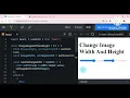 change range input to increase in image height and width in react js