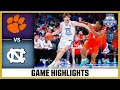 Clemson vs North Carolina Game Highlights 2026 T Rowe Price ACC Men s Basketball Tournament