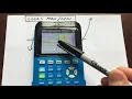 Finding Relative Maximum and Relative Minimum Turning Points Using Ti84
