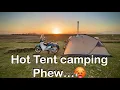 Honda Supercub Winter wild camp