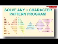 Solve any character or string program in java
