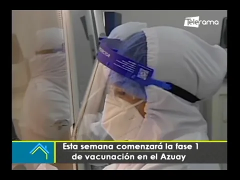 Esta semana comenzará la fase 1 de vacunación en el Azuay