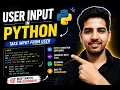 How to Take User Input in Python Python Input Function Explained for Beginners