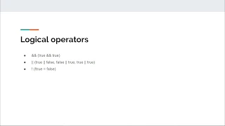 Java for Beginners - Module 4 Operators