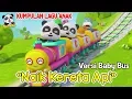 Naik kereta api lagu anak terbaru | Kartun Baby Bus | Naik kereta api tut tut tut