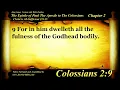 Colossians Chapter 2 - Bible Book 51