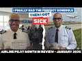 Lagu Airline Pilot Month in Review: I had the perfect month.....and then I got sick