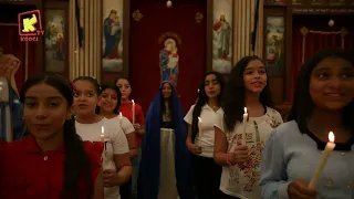 ترنيمة يا ام النور ياجميلة    كورال سان بافلوس   قناة كوجى للأطفال            دندنها