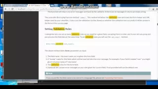 11 - Adding form validation on codeigniter