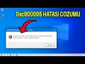 Uygulama Duzgun Olarak Baslatilmadi 0xc0000005 Hatasi Cozumu 2024 Windows 10 0xc0000005 Fix Error