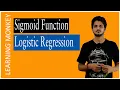 Sigmoid Function Logistic Regression Lesson 68 Machine Learning Learning Monkey