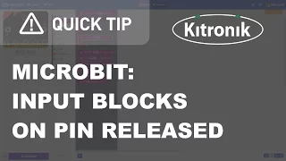 microbit MakeCode Editor - Input Blocks