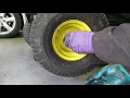 Here s a cheap way to Repair your worn out wheel bushings on a John Deere Lawn tractor 100 Series