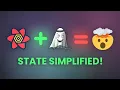 How I Simplified State Management in React React Query Jotai
