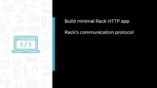 Course Building Ruby Web Apps with Rack