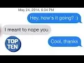 Top 10 Hilariously Bad Conversations Ultimate Funny Tinder Montage Top 10 Daily