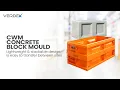 Concrete Block Mould by Verdex