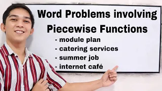 Word Problems Involving Piecewise Functions