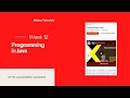 Programming in Java Nptel Week 12 Assignment Answers solutions