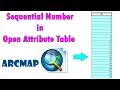 How to Create Sequential Numbers in ArcGIS using Field Calculator