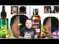 7 DAYS VIAVIC GINGER hair OIL vs GERMINAL GINGER hair REGROW SERUM IN ENGLISH