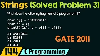 Strings Solved Problem 3