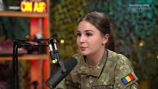 Podcasturile Observatorul militar, ep.96 , invitat elev sergent-major Medeea Zafiris.
