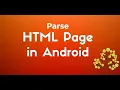 Parse html with jsoup in Android