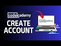 How to Sign Up for a Codecademy Account 2024