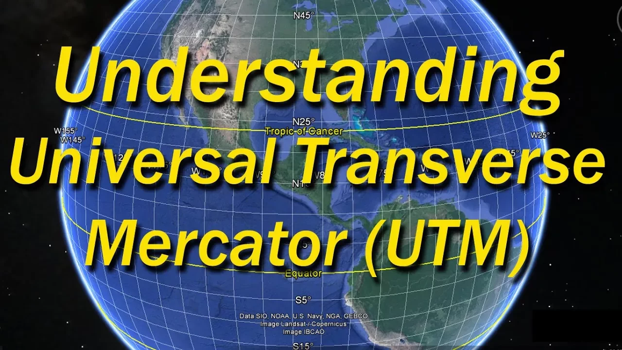 Introduction to UTM, Universal Transverse Mercator