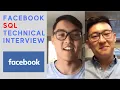 Facebook SQL Mock Technical Interview Part 2