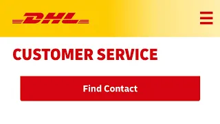 Contact DHL Customer Service DHL Customer Support