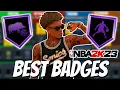 These Are The BEST Badges For EVERY Build in NBA 2k23