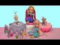 Download Lagu Olaf's animal spa ! Elsa \u0026 Anna toddlers - nail polish - fizzy bath - Barbie dolls