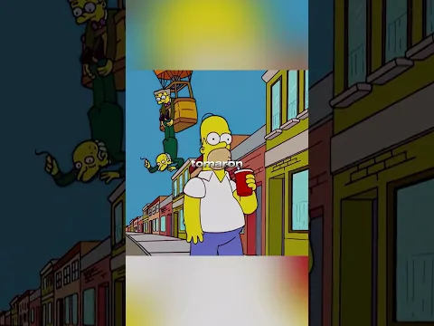 Los Simpson cayeron en una enorme caverna subterránea #simpsons