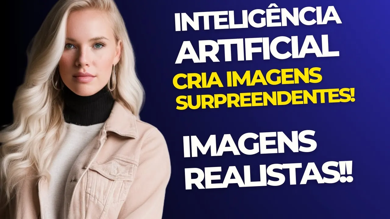 IA GRÁTIS CRIA IMAGENS COM REALISMO USANDO PROMPTS SIMPLES CONFIGURAÇÃO RÁPIDA FÁCIL
