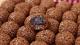 BRIGADEIRO GOURMET DE CHOCOLATE | FAÇA E VENDA BRIGADEIRO