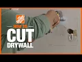 How to Cut and Repair Drywall The Home Depot