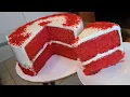 Lagu Red Velvet cake with a sweet cream cheese frosting | A classic Southern cake